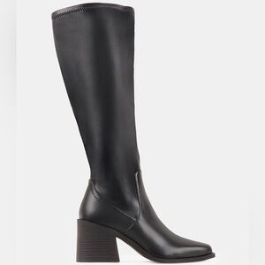 Steve Madden Zoeey Black Knee-high Boots